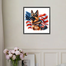 Load image into Gallery viewer, Diamond Painting - Full Square - American Day of Remembrance (30*30CM)
