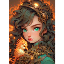 Load image into Gallery viewer, Diamond Painting - Full Square - girl (40*55CM)
