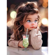 Load image into Gallery viewer, Diamond Painting - Full Square - little girl (30*40CM)
