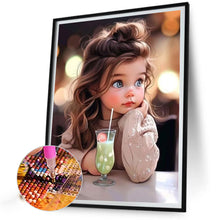 Load image into Gallery viewer, Diamond Painting - Full Square - little girl (30*40CM)
