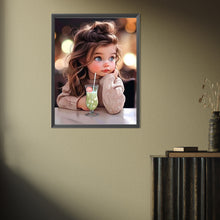 Load image into Gallery viewer, Diamond Painting - Full Square - little girl (30*40CM)

