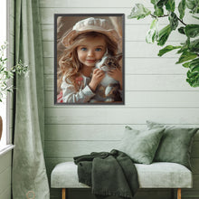 Load image into Gallery viewer, Diamond Painting - Full Square - little girl (30*40CM)
