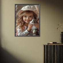 Load image into Gallery viewer, Diamond Painting - Full Square - little girl (30*40CM)
