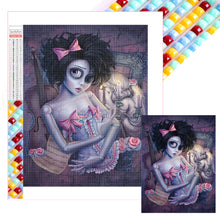 Load image into Gallery viewer, Diamond Painting - Full Square - ghost girl (30*40CM)
