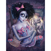 Load image into Gallery viewer, Diamond Painting - Full Square - ghost girl (30*40CM)
