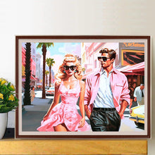 Load image into Gallery viewer, Diamond Painting - Full Square - Pink men and women (40*30CM)
