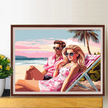 Load image into Gallery viewer, Diamond Painting - Full Square - Pink men and women (40*30CM)
