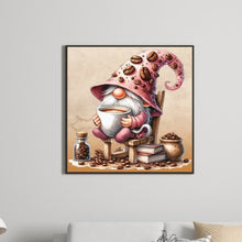Load image into Gallery viewer, Diamond Painting - Full Round - coffee gnome (30*30CM)
