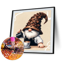 Load image into Gallery viewer, Diamond Painting - Full Round - coffee gnome (30*30CM)
