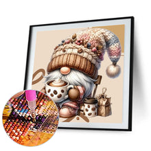Load image into Gallery viewer, Diamond Painting - Full Round - coffee gnome (30*30CM)
