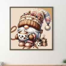 Load image into Gallery viewer, Diamond Painting - Full Round - coffee gnome (30*30CM)

