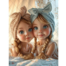 Load image into Gallery viewer, Diamond Painting - Full Round - little girl (30*40CM)
