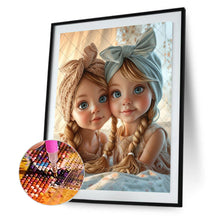 Load image into Gallery viewer, Diamond Painting - Full Round - little girl (30*40CM)
