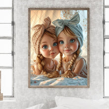 Load image into Gallery viewer, Diamond Painting - Full Round - little girl (30*40CM)
