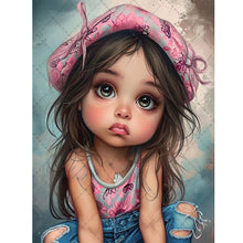 Load image into Gallery viewer, Diamond Painting - Full Round - little girl (30*40CM)
