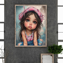 Load image into Gallery viewer, Diamond Painting - Full Round - little girl (30*40CM)
