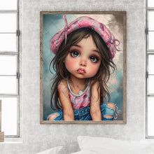 Load image into Gallery viewer, Diamond Painting - Full Round - little girl (30*40CM)

