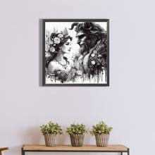 Load image into Gallery viewer, Diamond Painting - Full Round - beauty and the beast (40*40CM)
