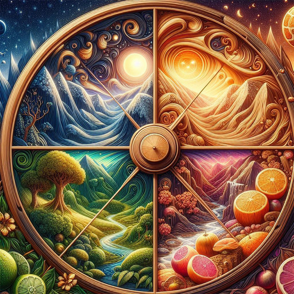 Diamond Painting - Full Round - life Tree (30*30CM)