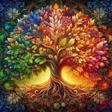 Load image into Gallery viewer, Diamond Painting - Full Round - life Tree (30*30CM)
