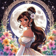 Load image into Gallery viewer, Diamond Painting - Full Round - princess jasmine (50*50CM)
