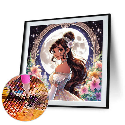Diamond Painting - Full Round - princess jasmine (50*50CM)
