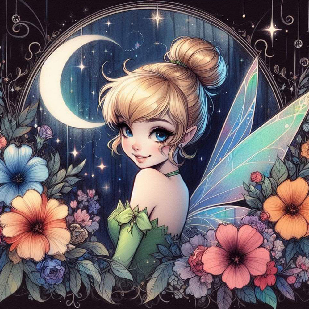 Diamond Painting - Full Round - Wonderful Fairy (50*50CM)