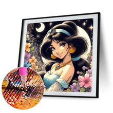 Load image into Gallery viewer, Diamond Painting - Full Round - princess jasmine (50*50CM)
