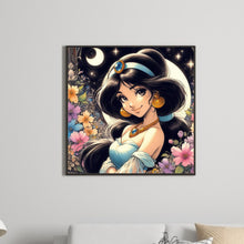 Load image into Gallery viewer, Diamond Painting - Full Round - princess jasmine (50*50CM)
