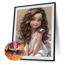 Load image into Gallery viewer, Diamond Painting - Full Round - girl (40*50CM)

