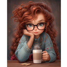 Load image into Gallery viewer, Diamond Painting - Full Round - girl (40*50CM)
