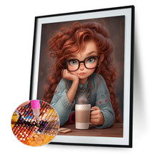 Load image into Gallery viewer, Diamond Painting - Full Round - girl (40*50CM)
