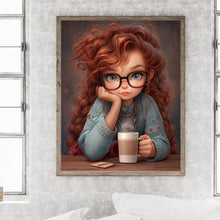 Load image into Gallery viewer, Diamond Painting - Full Round - girl (40*50CM)
