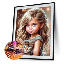 Load image into Gallery viewer, Diamond Painting - Full Round - girl (40*50CM)
