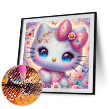 Load image into Gallery viewer, Diamond Painting - Full Round - Cute Hello Kitty (30*30CM)
