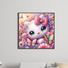 Load image into Gallery viewer, Diamond Painting - Full Round - Cute Hello Kitty (30*30CM)
