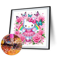 Load image into Gallery viewer, Diamond Painting - Full Round - Cute Hello Kitty (30*30CM)
