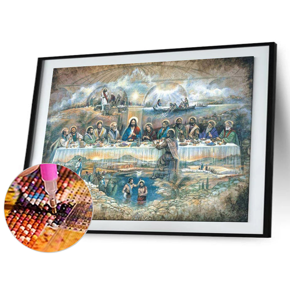 Diamond Painting - Full Round - jesus story (40*30CM)