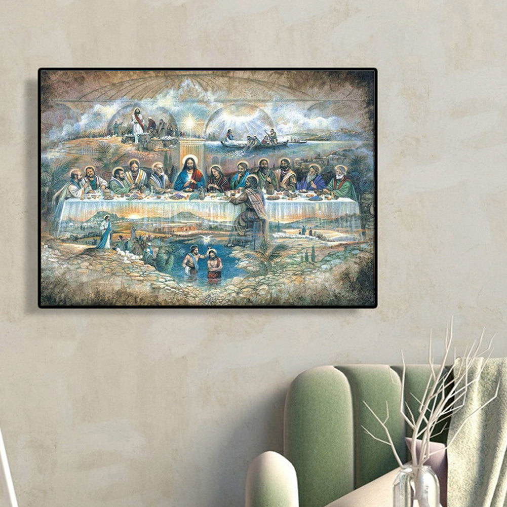 Diamond Painting - Full Round - jesus story (40*30CM)