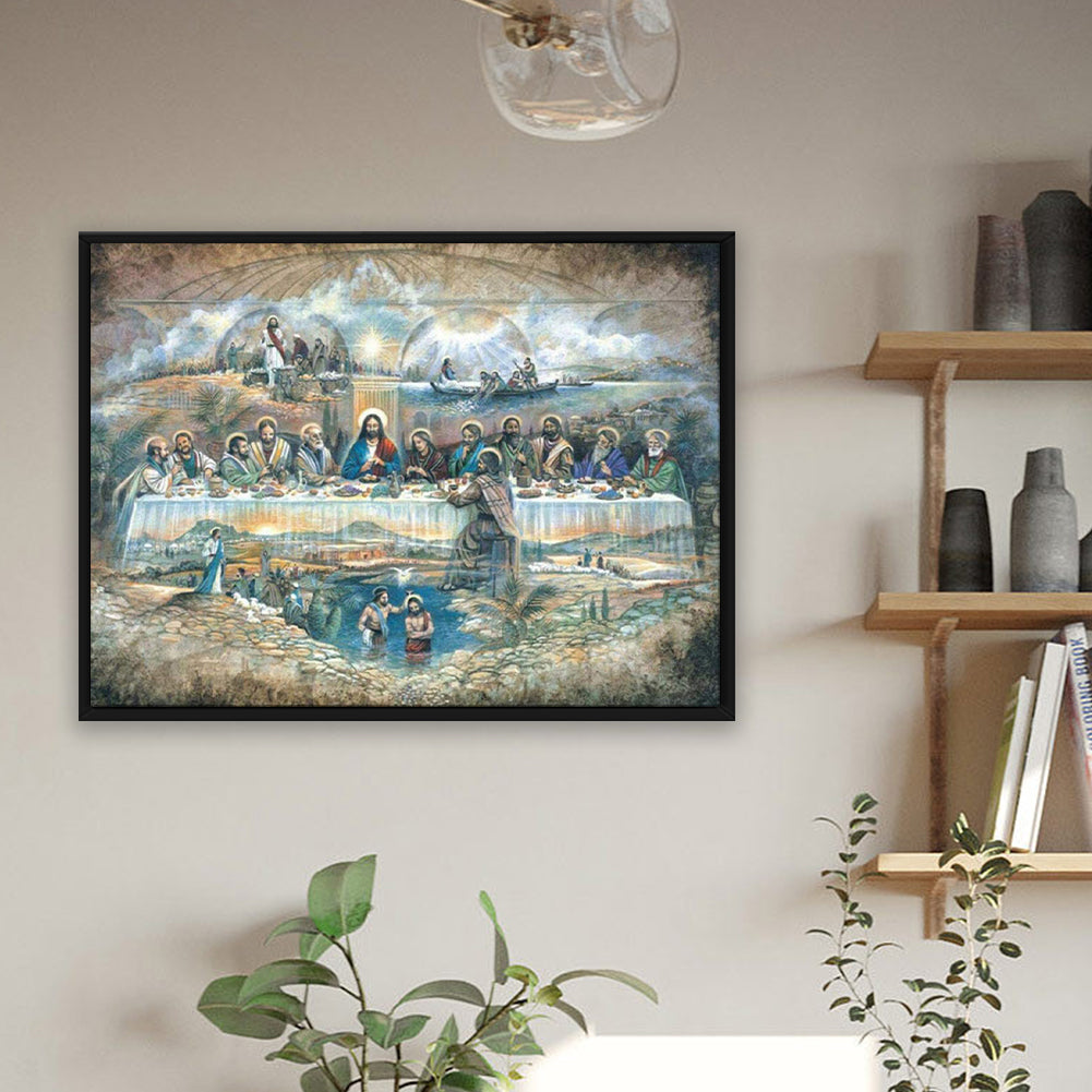 Diamond Painting - Full Round - jesus story (40*30CM)