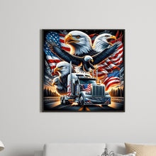 Load image into Gallery viewer, Diamond Painting - Full Round - american eagle (40*40CM)
