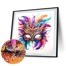 Load image into Gallery viewer, Diamond Painting - Full Round - carnival mask (30*30CM)
