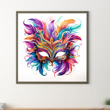 Load image into Gallery viewer, Diamond Painting - Full Round - carnival mask (30*30CM)
