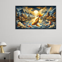 Load image into Gallery viewer, Diamond Painting - Full Round - lucky koi (70*40CM)
