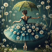 Load image into Gallery viewer, Diamond Painting - Full Square - Dandelion ballet (30*30CM)
