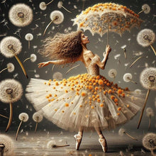 Load image into Gallery viewer, Diamond Painting - Full Square - Dandelion ballet (30*30CM)
