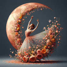 Load image into Gallery viewer, Diamond Painting - Full Square - flower ballet (30*30CM)
