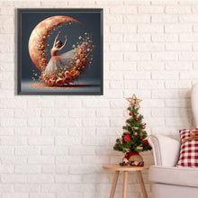 Load image into Gallery viewer, Diamond Painting - Full Square - flower ballet (30*30CM)
