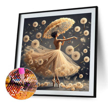 Load image into Gallery viewer, Diamond Painting - Full Square - white dandelion ballet (30*30CM)
