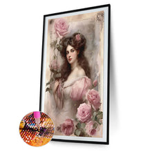 Load image into Gallery viewer, Diamond Painting - Full Round - Flowers and Classical Beauties (40*60CM)
